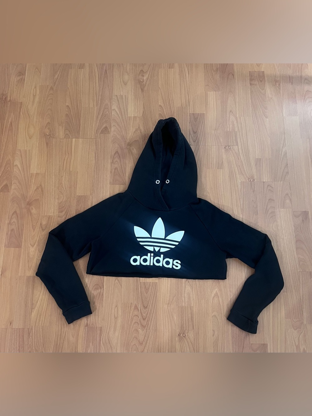 Adidas cropped hoodie